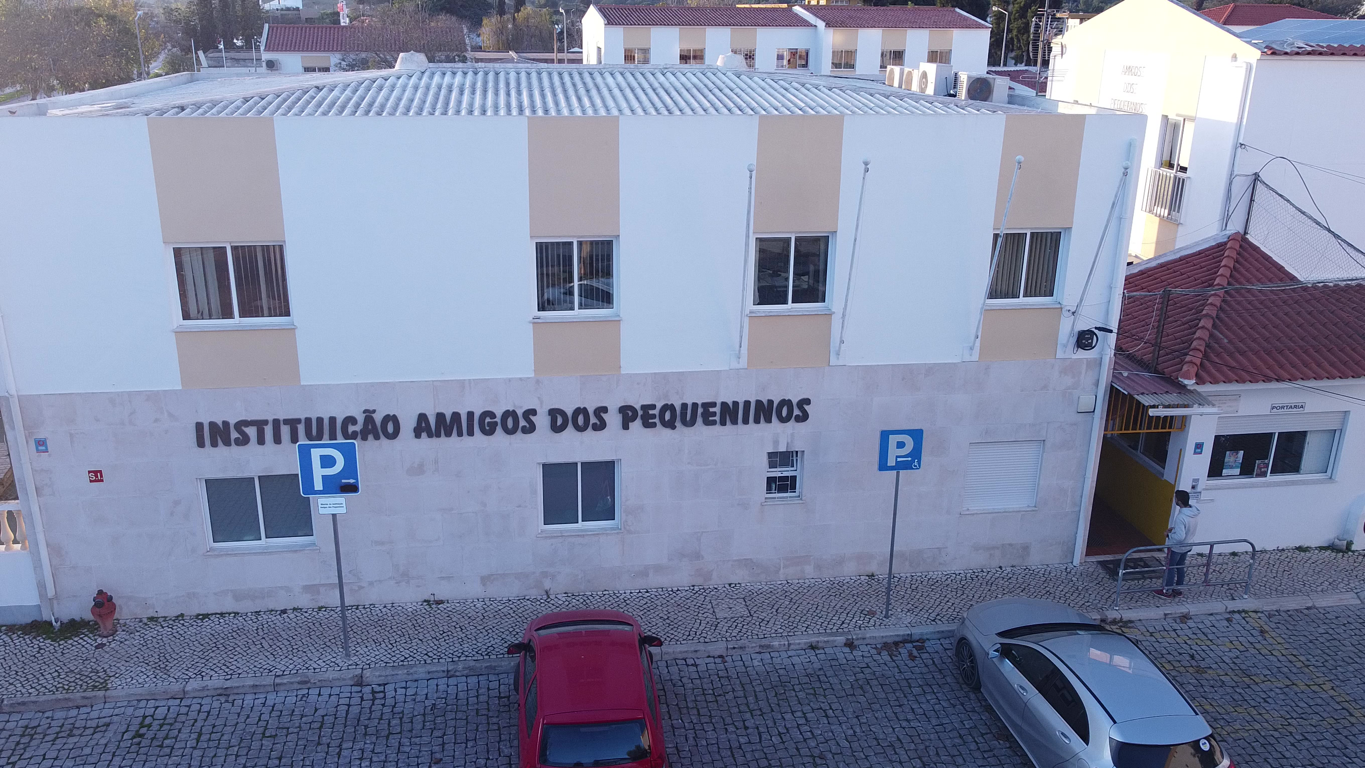 Vista geral das instalações